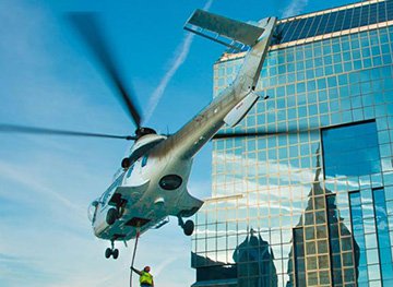 Helicopter Sign Placement in Sacramento
